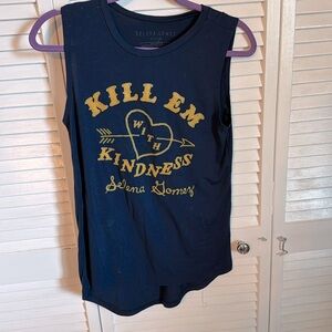 Selena Gomez kill em with kindness tank top